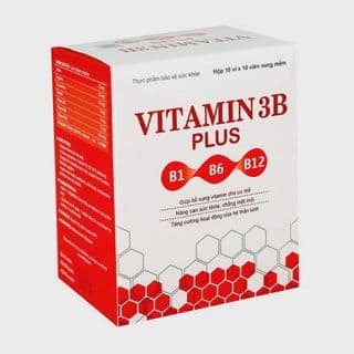 Thực phẩm bảo vệ sức khỏe Gia Nguyễn Vitamin 3B Plus hỗ trợ tăng cường hấp thu dưỡng chất, kích thích tiêu hóa (Hộp 100 viên)