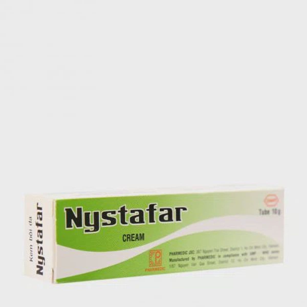 Thuốc dùng ngoài Nystafar 10g dự phòng và điều trị nhiễm nấm candida tại chỗ (tuýp 10g)
