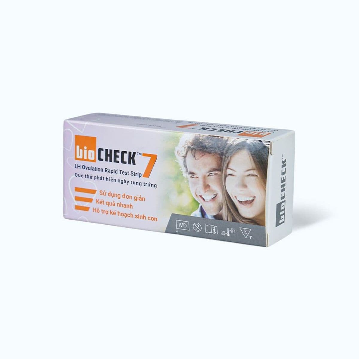 Que thử rụng trứng BioCheck Test (Hộp 7 test)