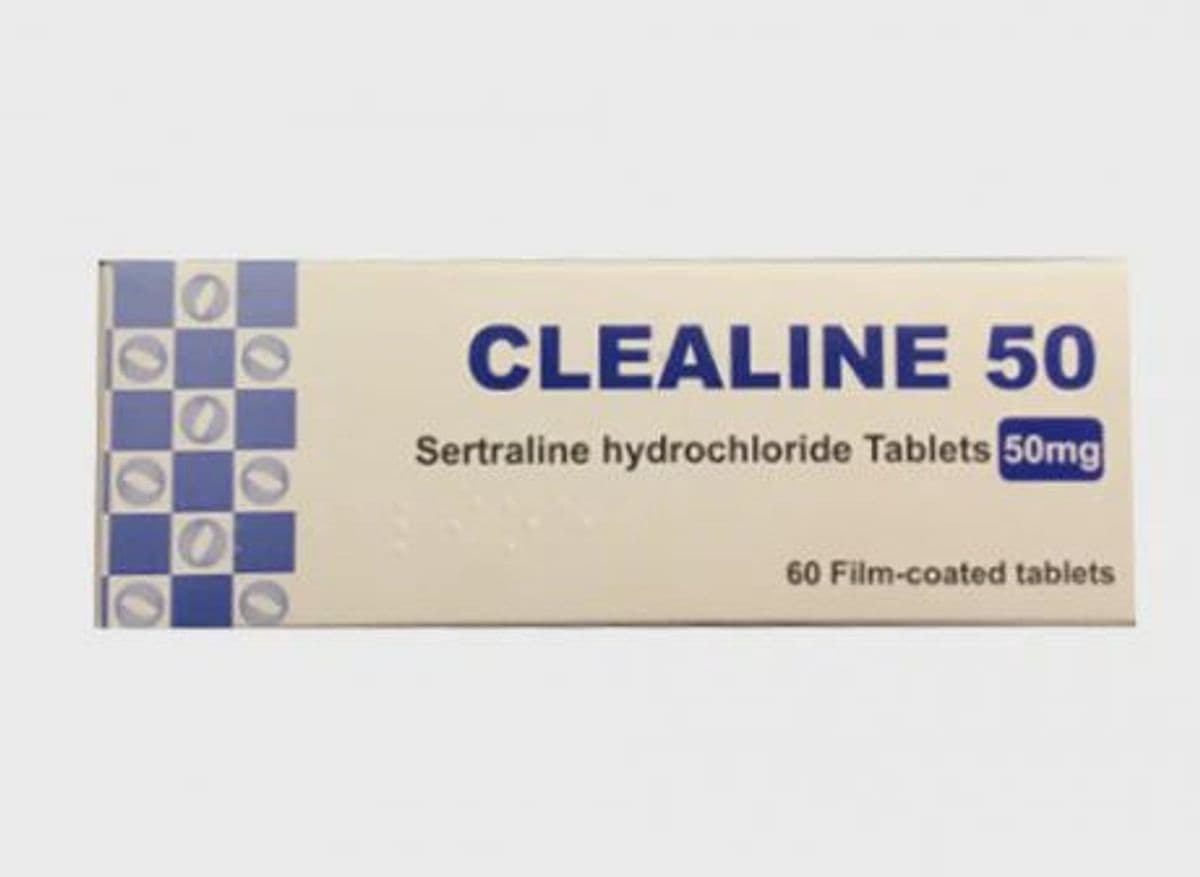 Viên nén Clealine 50mg Atlantic trị trầm cảm, rối loạn hoảng sợ và ám ảnh cưỡng chế (6 vỉ x 10 viên)