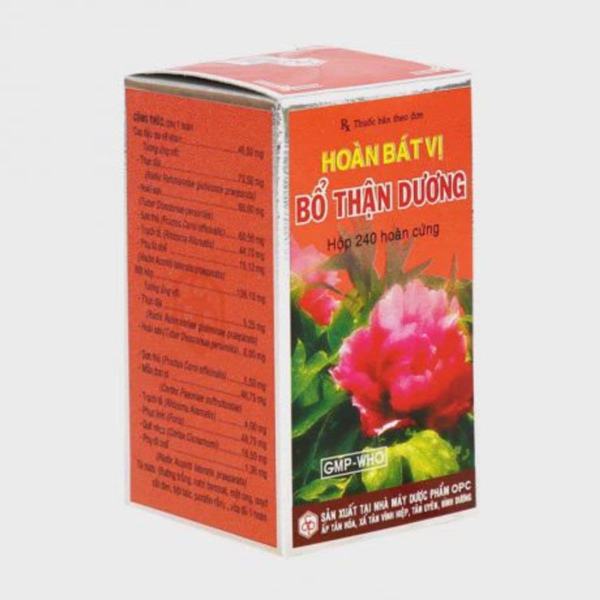 Viên Hoàn Bát Vị Bổ Thận Dương hội chứng thận hư, ù tai, tiểu đêm, đau lưng (chai 240 viên)