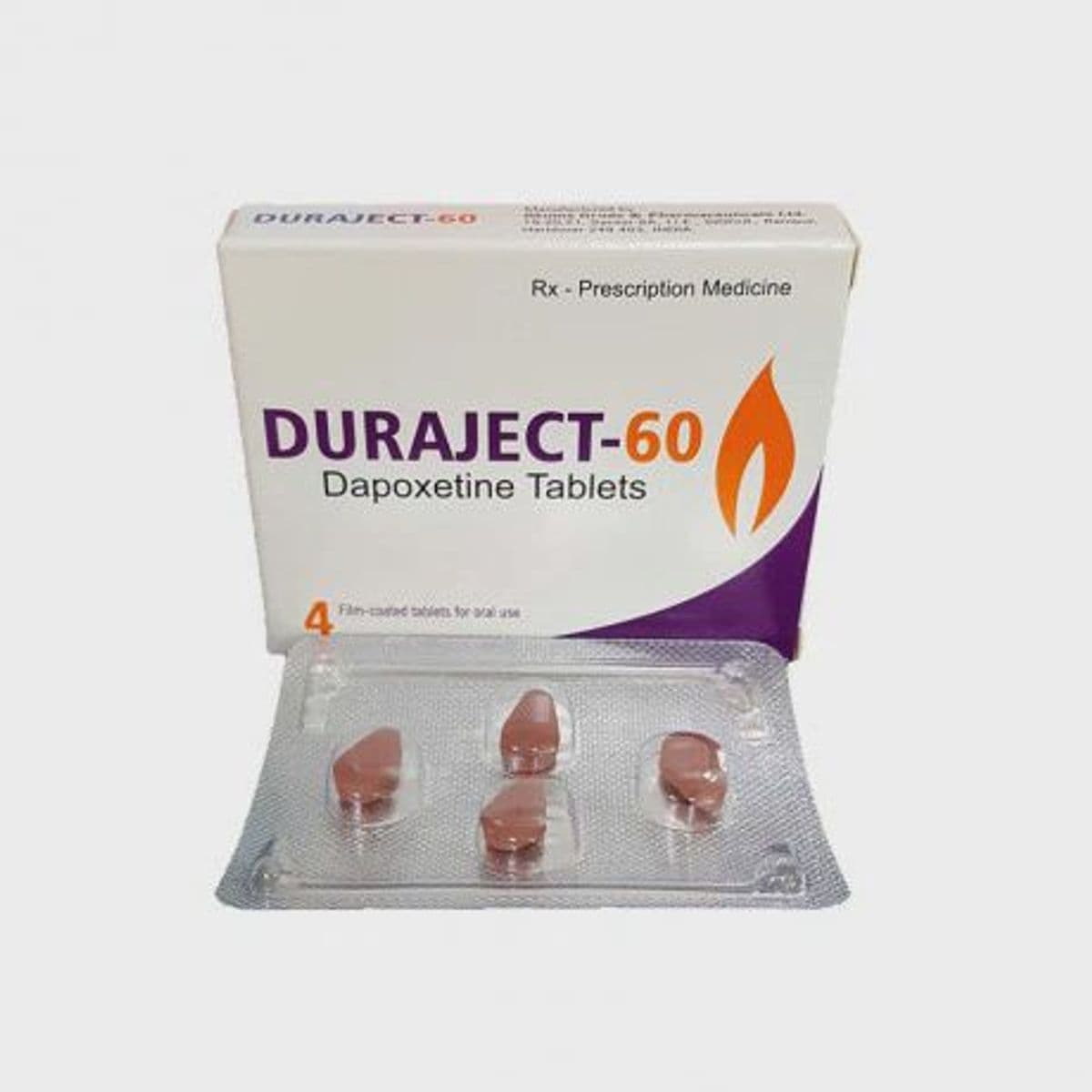 Duraject 60 (1 vỉ x 4 viên/hộp)