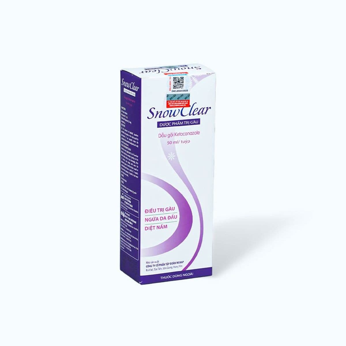 Snow Clear Merap: Kem trị mụn, giảm thâm (50ml)